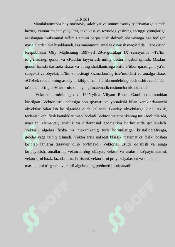 Vektorlarning  skalyar ko’paytmasi 4