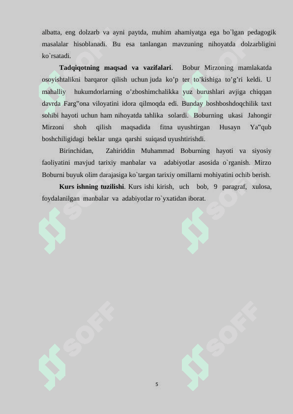 ZAHIRIDDIN MUHAMMAD BOBUR ASOS SOLGAN BOBURIYLAR SULOLASI 4