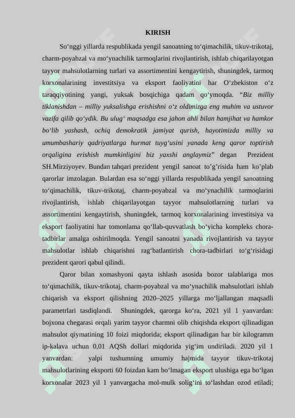 Milliy matolarda illyuzyalarni qoʻllagan holda zamonaviy liboslar dizayn loyihasini ishlab chiqish DIZAYN LOYIHASINI ISHLAB CHIQISH 2