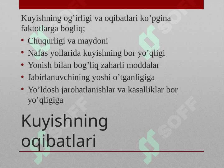 Yong’inda qolgan murdalarni tekshirish usullari 2