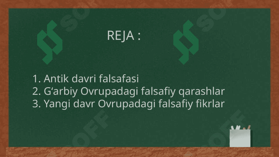 G'arb falsafasi 2