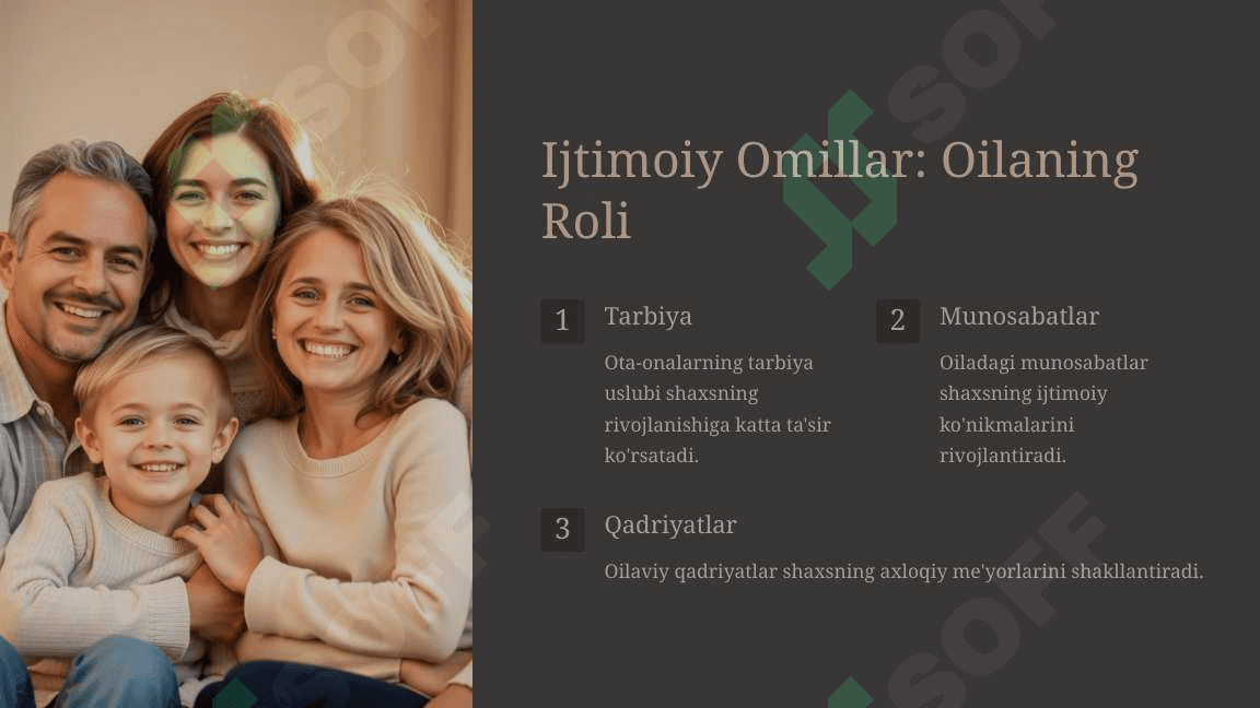 Shaxsni rivojlanishiga ta’sir etuvchi omillar 4