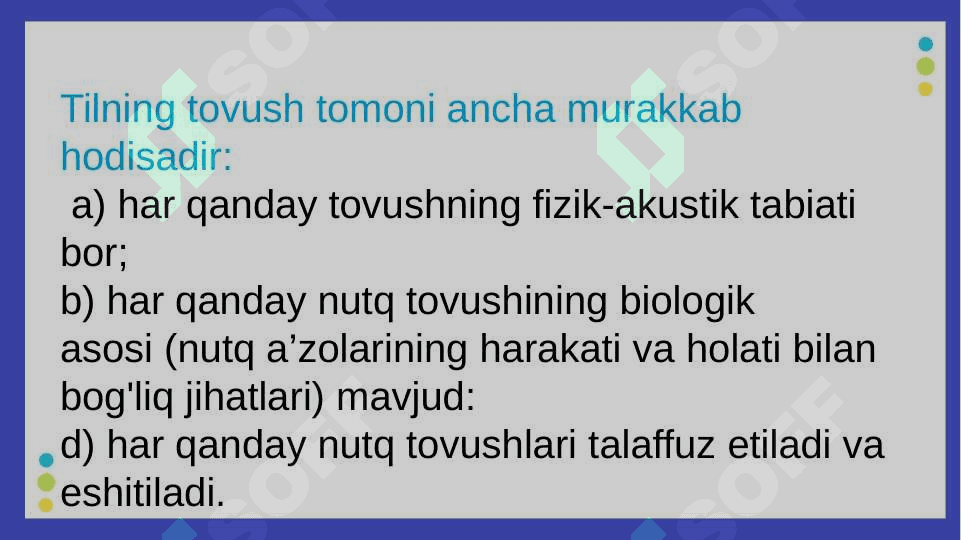 Fonetikaning to‘rt aspekti 2