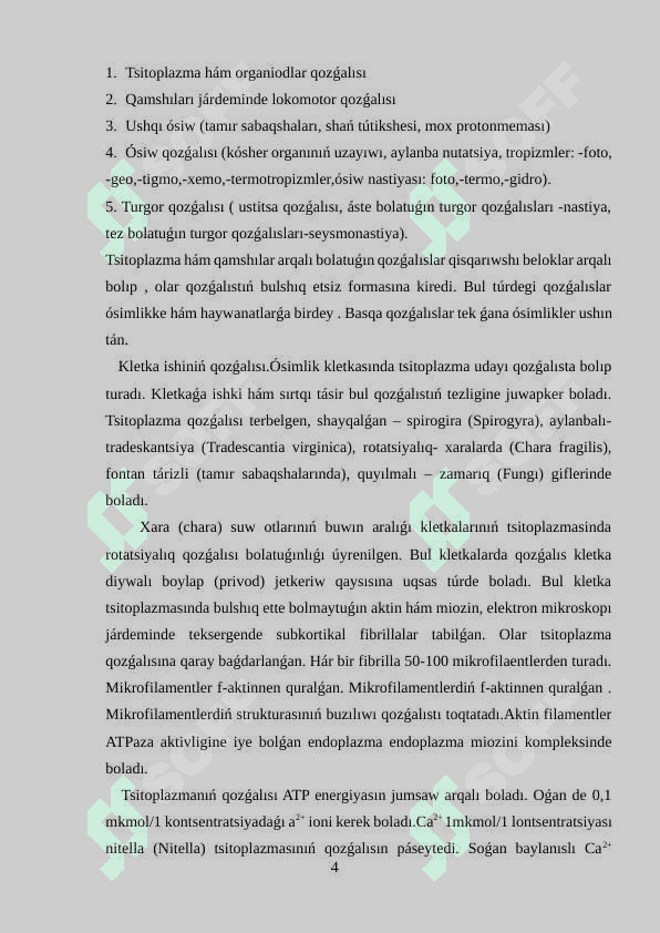 Tropizm hám Nastiyalar 4