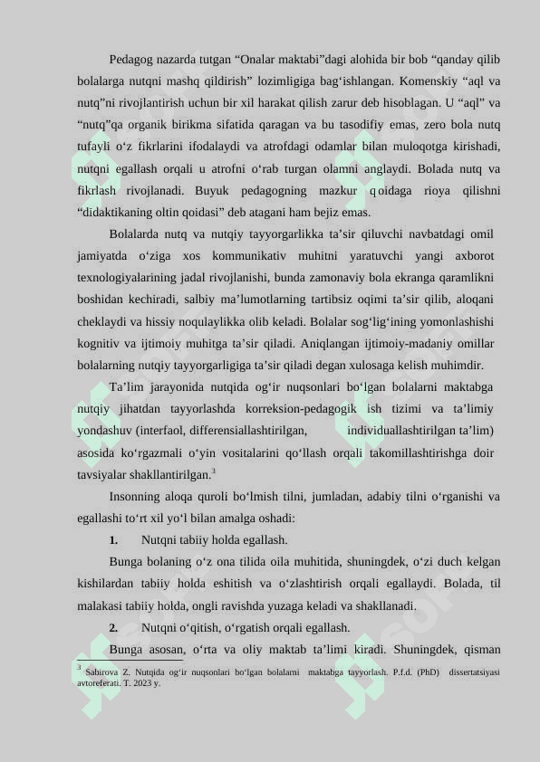 Boshlang‘ich sinflarda nutq oʻstirish vositalaridan foydalanish 8
