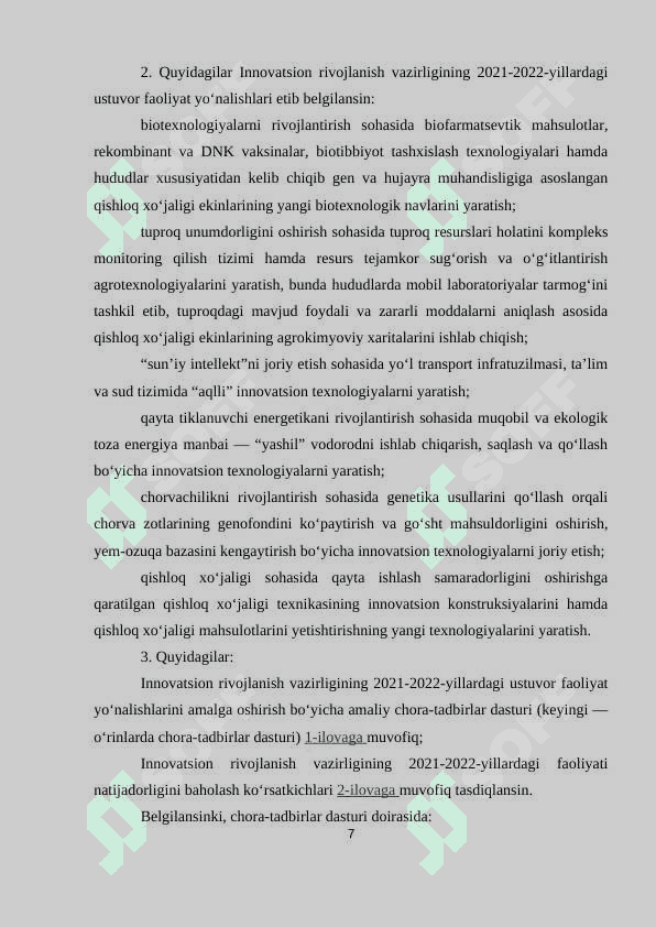 ILMIY-INNOVATSION FAOLIYATNING QONUNIY VA NORMATIV HUQUQIY ASOSI. 6
