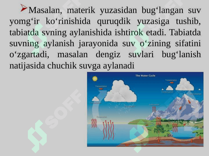 Табиатда сувнинг айланиши 3