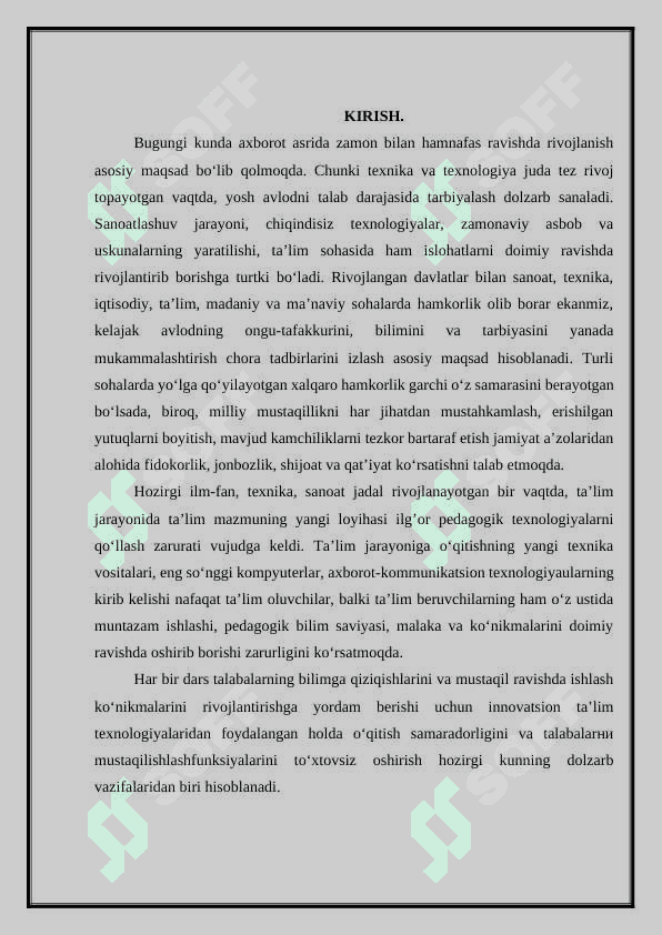 MAKTAB KURSIDA O’RTA TUZLAR MAVZUSIGA OID TAJRIBALAR O’TKAZISH METODIKASI 3