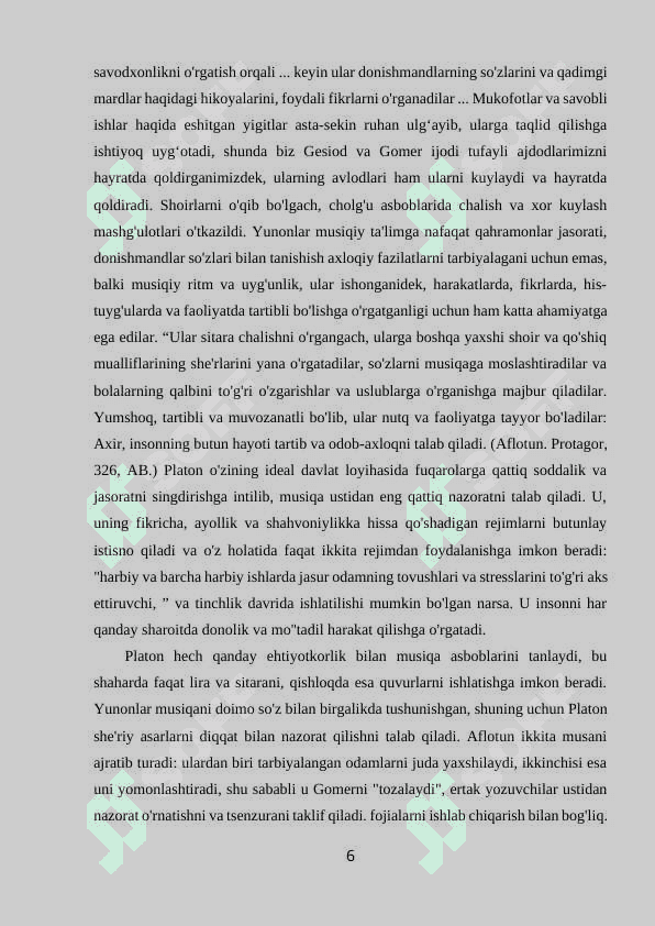 Jamoa bo’lib kuylash faoliyati samaradorligini ta’minlovchi texnologiyalar 6