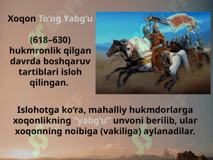 G‘arbiy Turk xoqonligi 7