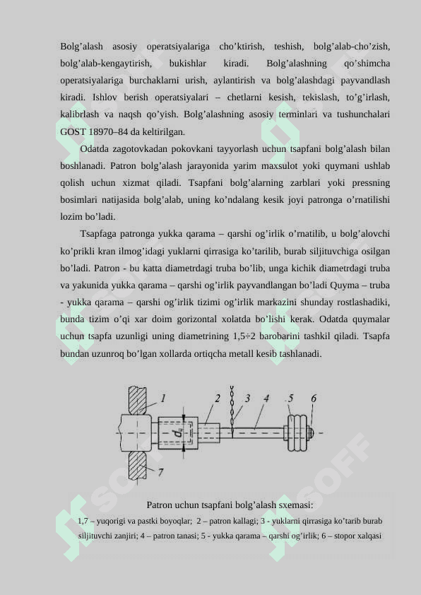 Bolg’alash jarayoni  turlari  va issiq xolda xajmiy shtamplash 3