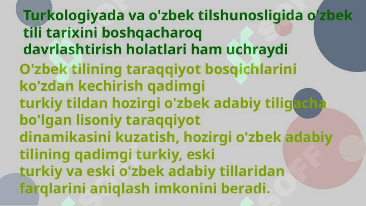 Hozirgi o'zbek adabiy tilining tarixiy ildizlari va dialektal asoslari 4