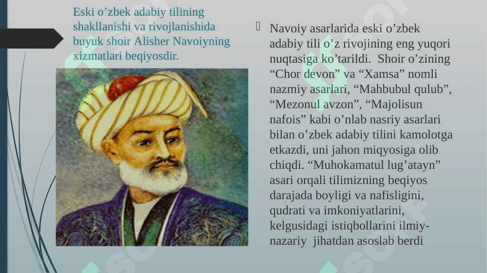 Hozirgi o’zbek tilining tarixiy ildizlari va dialektal asoslari 6