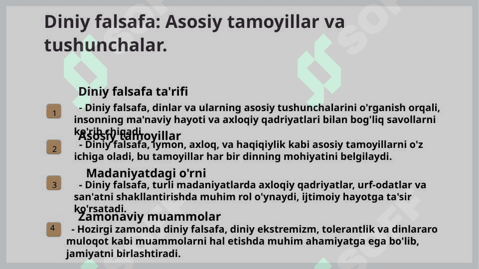 Diniy Falsafa 3
