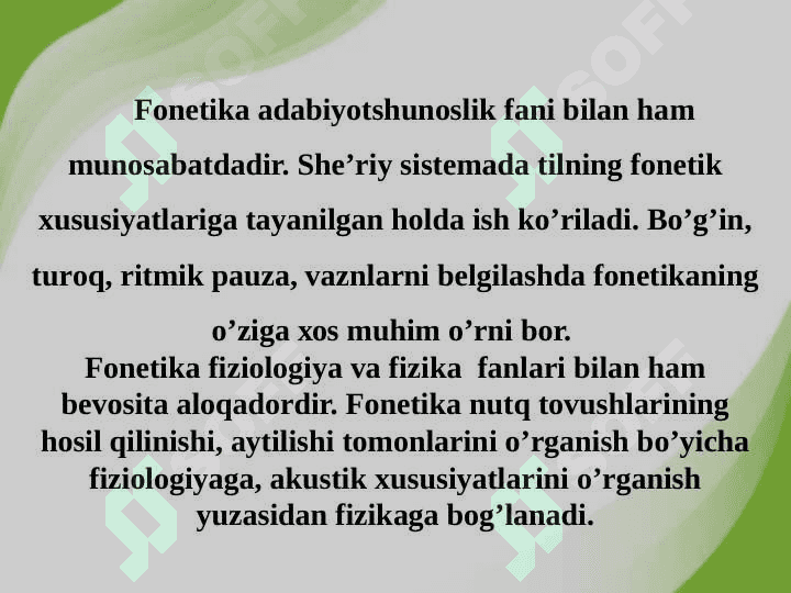 Fonetik haqida ma'lumot. Fonetika va uning turlari 4