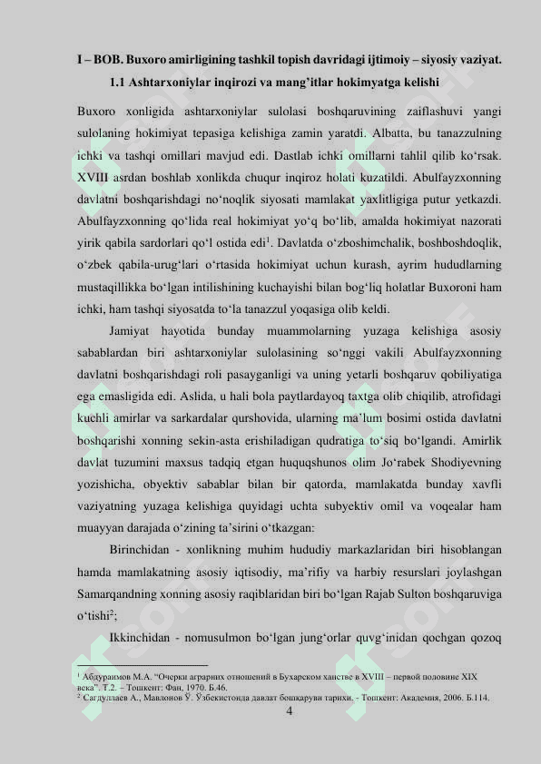 Buxoro amirligi tashkil topishi va siyosiy... .pdf Yuklandi 381 KB 4