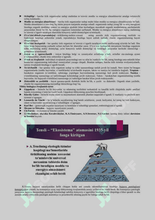 Tibbiy biologiya Majmua BDTI 239 bet Ma’ruzalar matni 4
