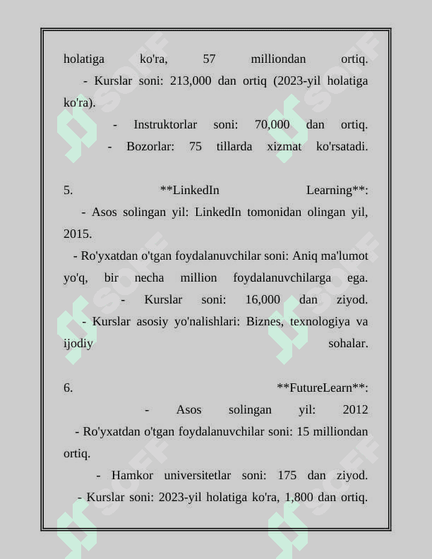 TALIM PLATFORMALARI VA ULARDAN FOYDALANISH 5