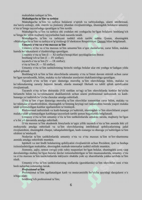 UMUMIY PEDAGOGIKA 6