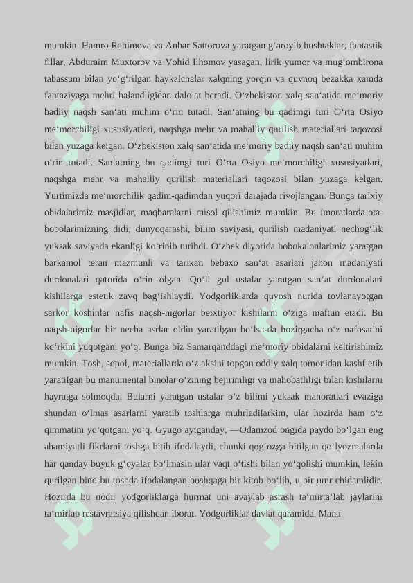 XALQ HUNARMANDCHILIGI VA BADIIY LOYIHALASH 8