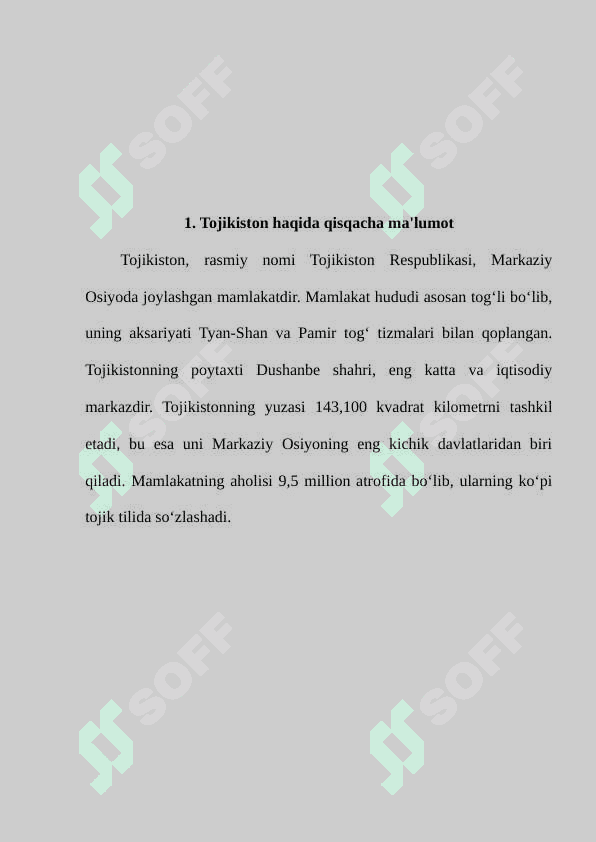 Tojikiston 3