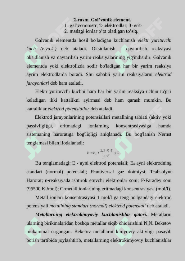 Metal va metalmaslar ,ularning umumiy xossalari, olinishi va ishlatilishi 4