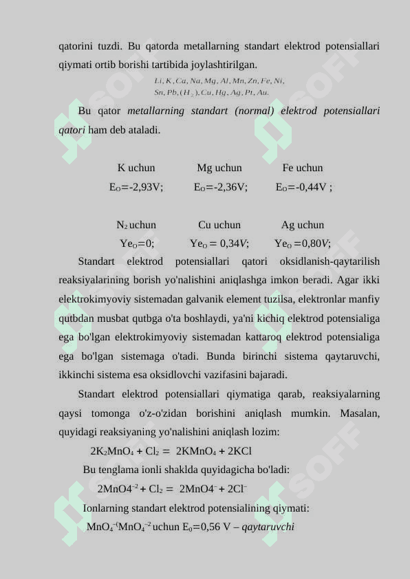 Metal va metalmaslar ,ularning umumiy xossalari, olinishi va ishlatilishi 5