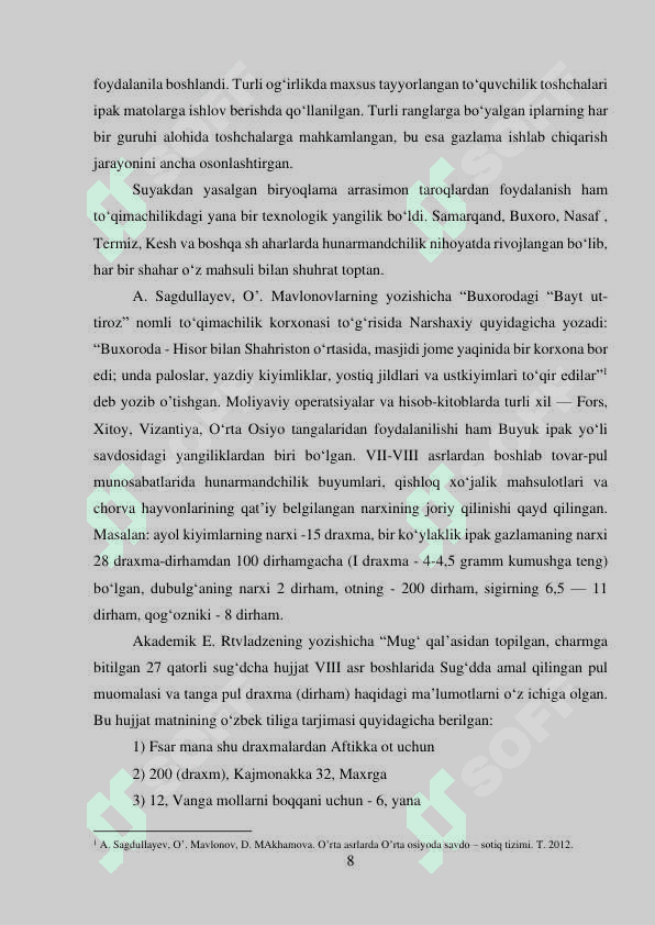 O'rta asr savdo munosabatlari manba.pdf Yuklandi 599 KB 8
