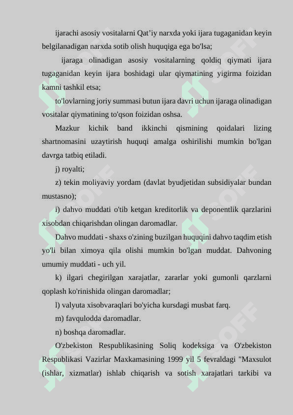 Yuridik shaxslarning mol-mulk soligi bo’yicha imtiyozlar. 8