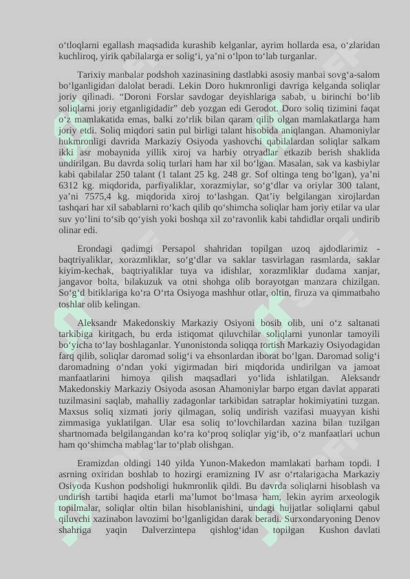 O’RTA ASRLARDA SOLIQ MUNOSABATLARINING RIVOJLANISHI 5