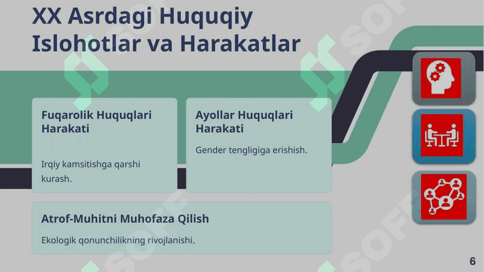 Eng yangi davrda AQSH huquqining shakllanishi va asosiy belgilari 6