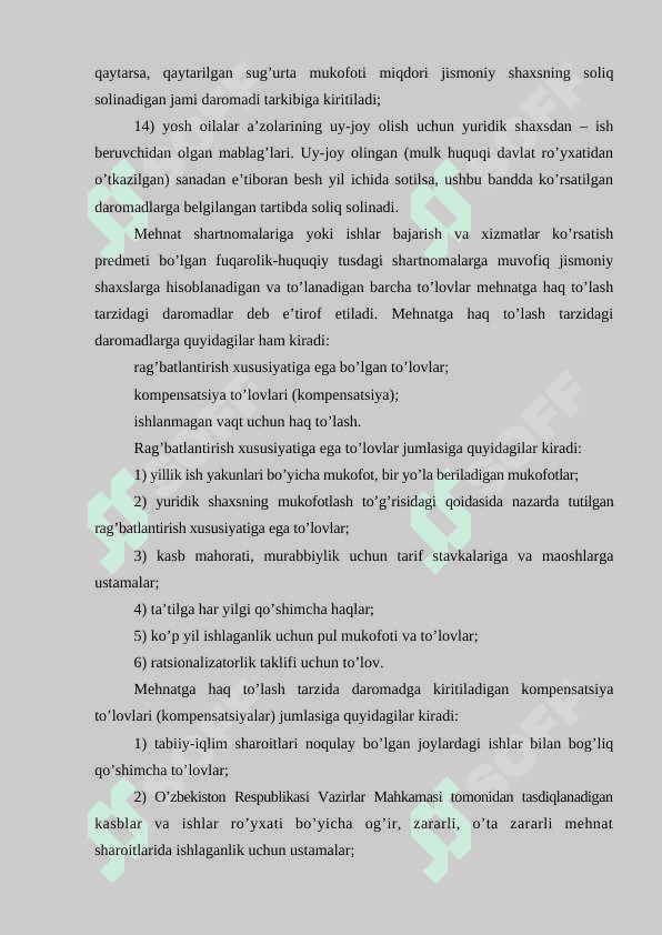 O‘zbekistonda mol-mulkni soliqqa tortishning o‘ziga xos xususiyatlar 6