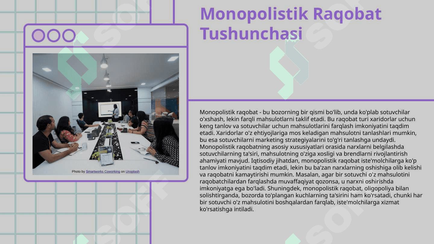 Monopolistik raqobat va oligapoliya 3