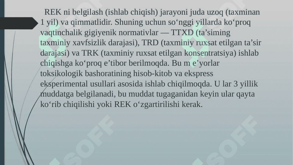 Atmosfera havosi, suv va tuproqda mavjud bo’lishi mumkin bo’lgan zararli birikmalar 4