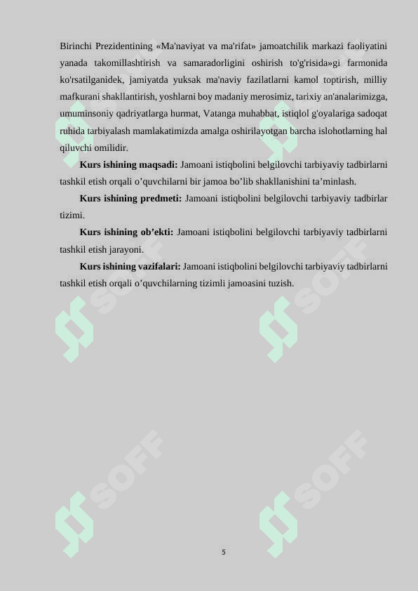 Jamoani istiqbolini belgilovchi tarbiyaviy tadbirlarni tashkil etish usullari 5