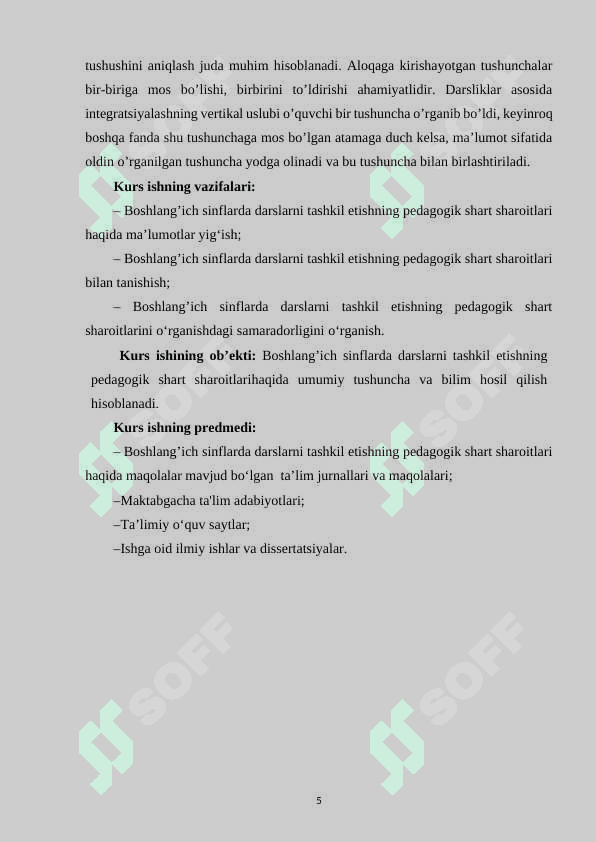 Boshlang‘ich sinflarda ta’limni tashkil qilish texnologiyalari 5