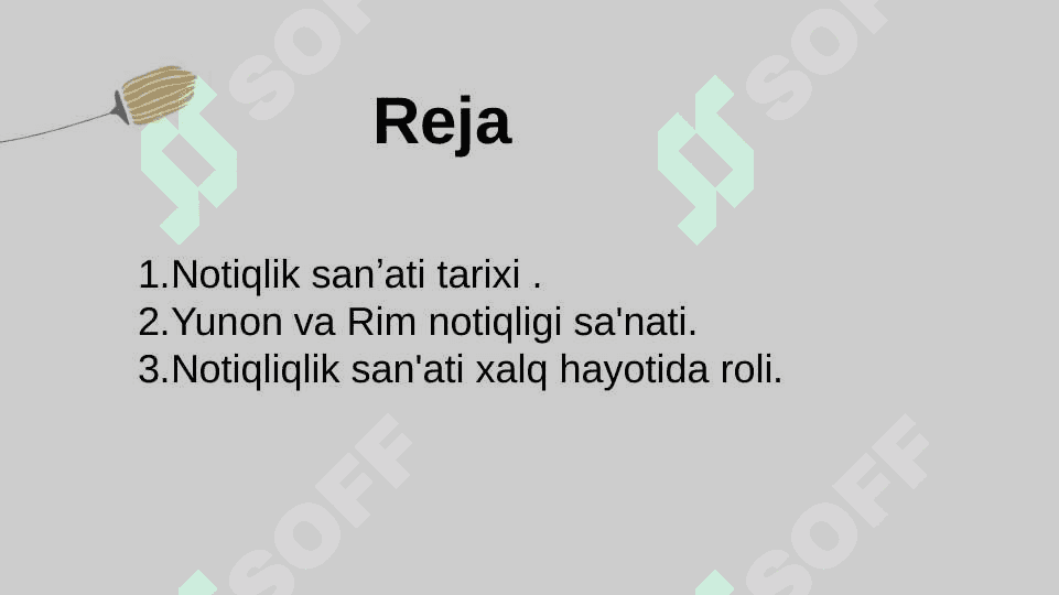 Notiqlik sanʼati tarixi Yunon notiqligi. Rim notiqligi . 2