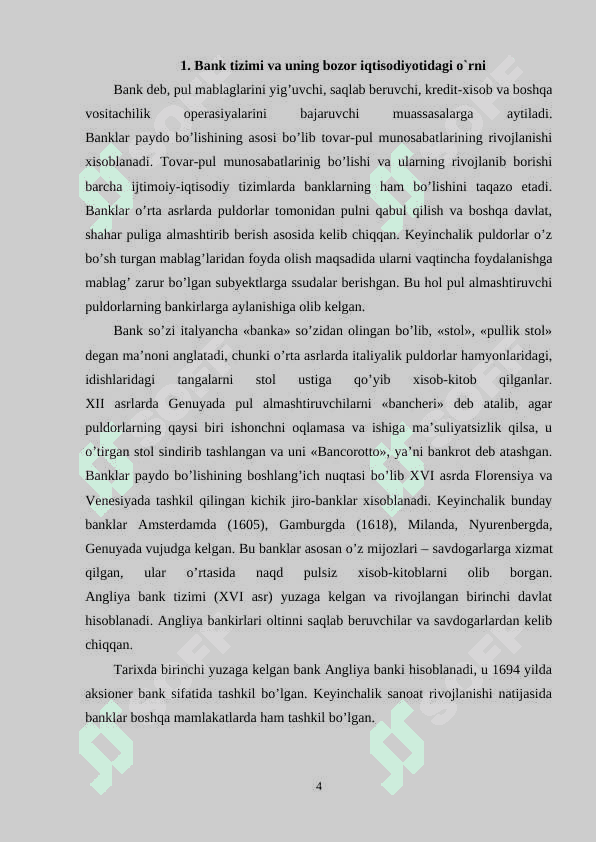Pul kredit siyosatining vositalari 4