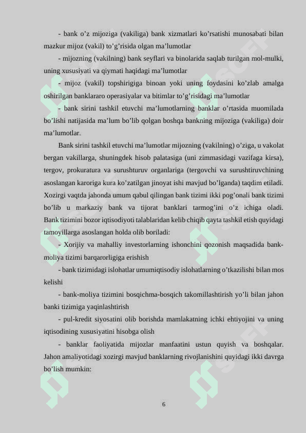 Pul kredit siyosatining vositalari 6