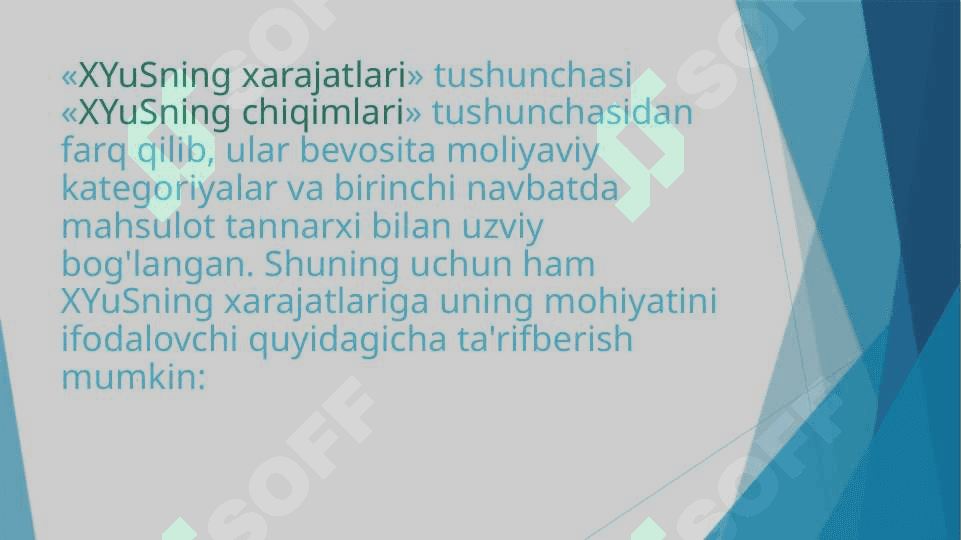 XO'JALIK YURITUVCHI SUB'EKTNING ISHLAB CHIQARISH CHIQIMLARI, FOYDASI VA RENTABELLIGI 6