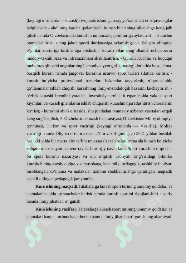 SPORTNING KURASH TURIDA TAYYORLIKNING KOʻP YILLIK BOSQICHLARI 4