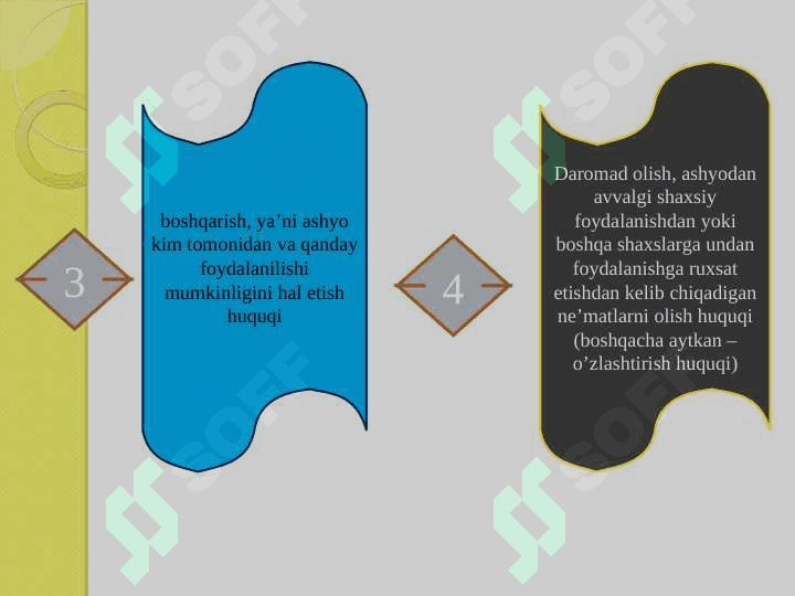 Mulk huquqlari nazariyasi va mulkchilik shakillari rivojlanishining evolyutsiyasi 8