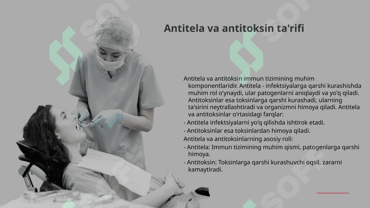 Antitela antitoksin 3
