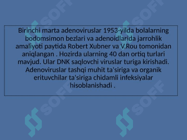 Adenoviruslar 4