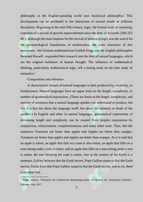 Types of Semantic change 7