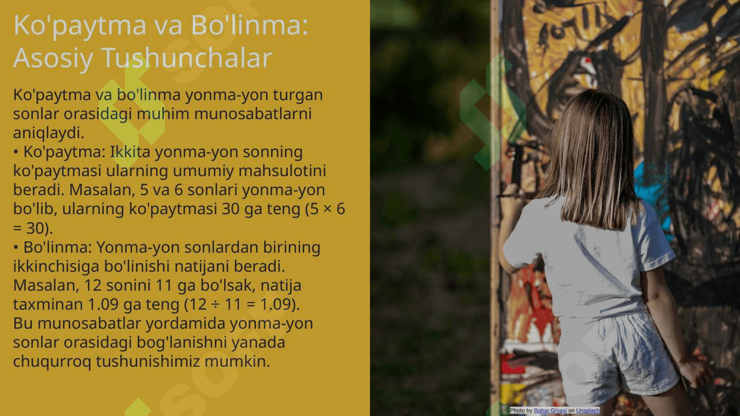 Yonma- yon turgan sonlar orasidagi munosabatlarni tushuntirish. 3