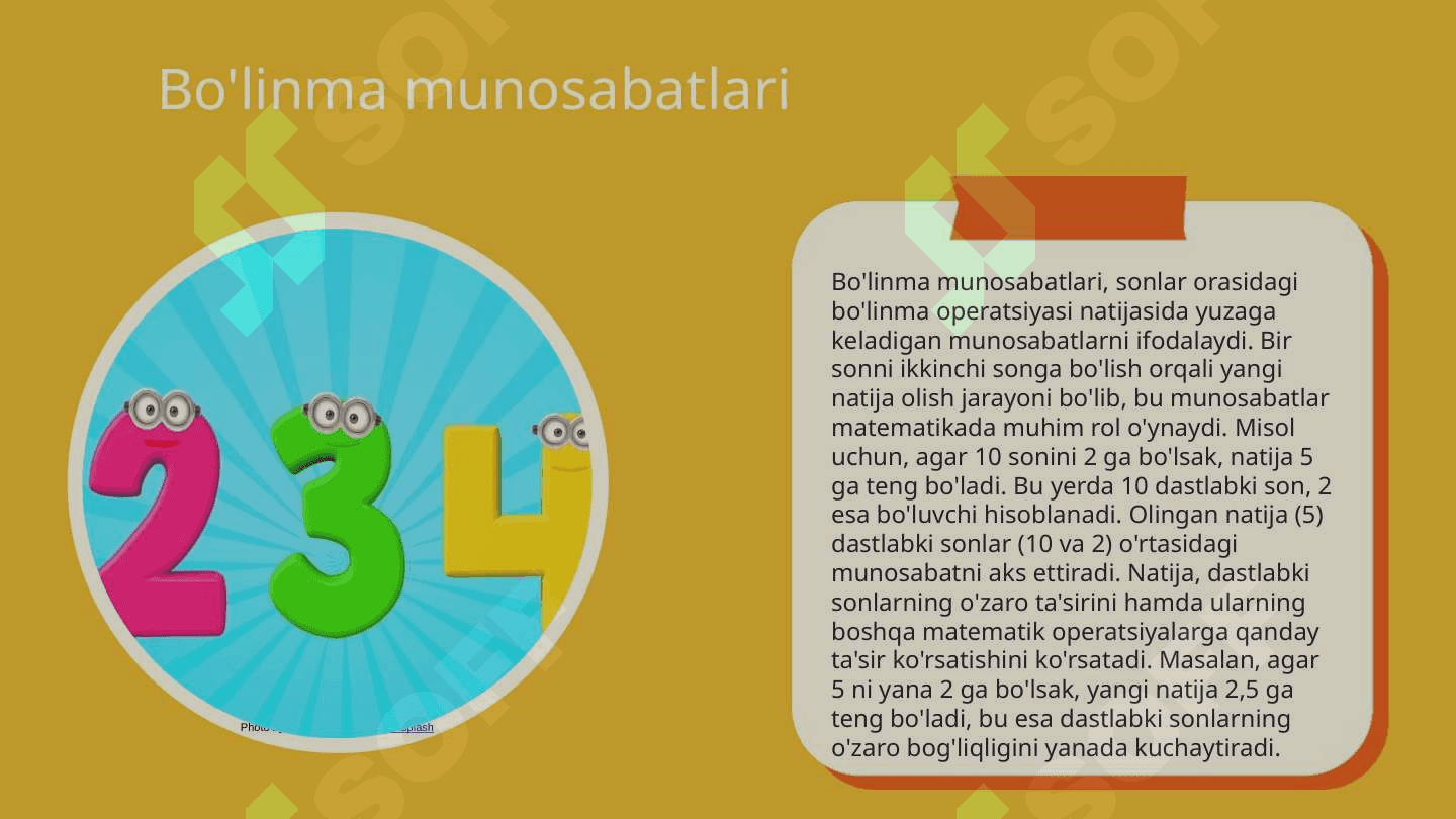 Yonma- yon turgan sonlar orasidagi munosabatlarni tushuntirish. 5