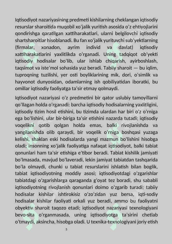 Neoliberalizm va ijtimoiy bozor xo`jaligi 5