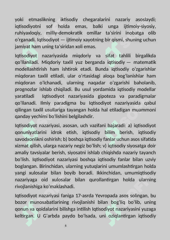 Neoliberalizm va ijtimoiy bozor xo`jaligi 6
