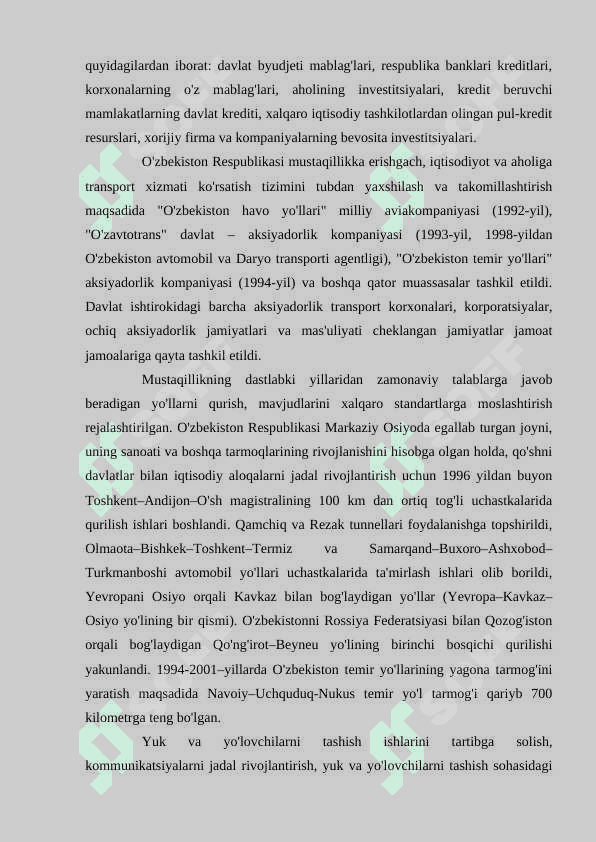 IQTISODIY ISLOHOTLAR, XUSUSIY MULKNI SHAKLLANTIRISH. O'ZBEKISTONDA BOZOR MUNOSABATLARINI RIVOJLANTIRISH 6